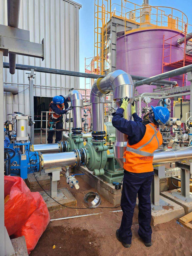 MinerLAB - Servicios: Ventilación e Instalación Termomecánica